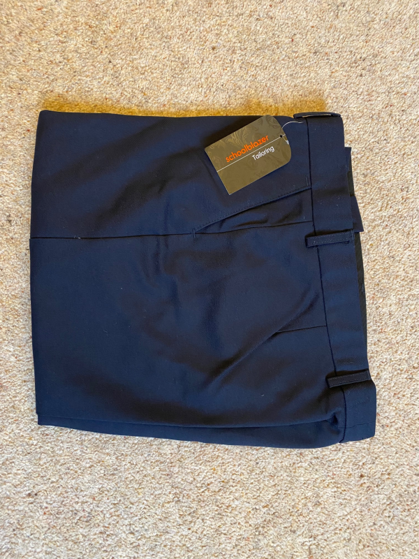 Navy School Trousers (Brand new, unworn)