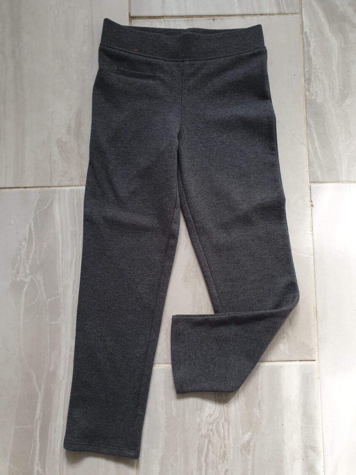 M&S Girls Stretch Fit Grey School Trousers